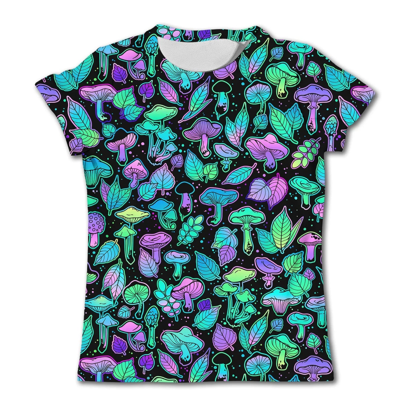 Kids' Fun Cat Graffiti Graphic T-shirt Summer Casual Short Sleeve Girl Loose T shirts 3-12Y Boys 3D Printed Clothing Cartoon Top