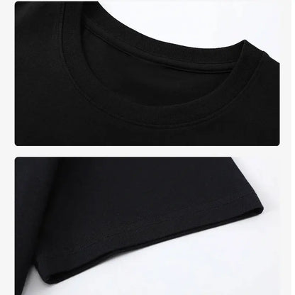 Cartoon Cat Graphic Men Tshirt Casual Baggy Short Sleeve T-shirt Japanese Style Oversized T Shirt Men's Clothing